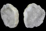 Large, Quartz Geode (Both Halves) - Morocco #104336-1